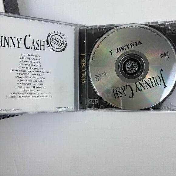 Johnny Cash Vintage Vaults 4 CD Box Set Collection Vol 1-4 - Picture 5 of 8